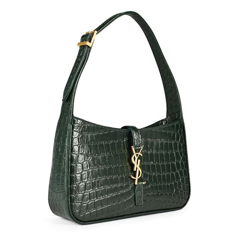 ysl croc hobo bag|Saint Laurent Women's Hobo Bags .